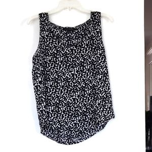 Banana Republic Black and White Tank - S